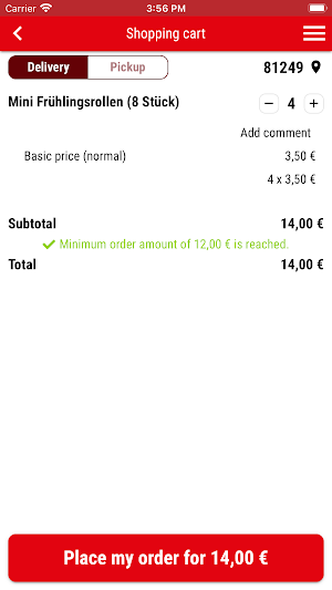 Azzurro Pizza, Pasta & Patate Screenshot 1