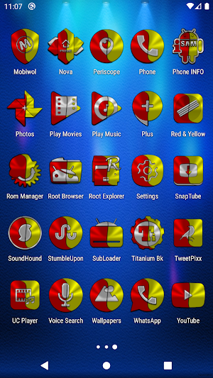 Red and Yellow Icon Pack Screenshot 3