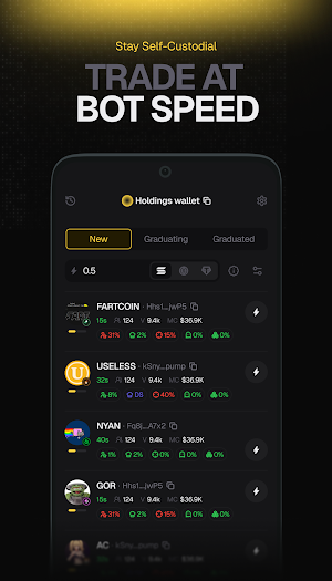 Aurus - Solana Trading Wallet Screenshot 3