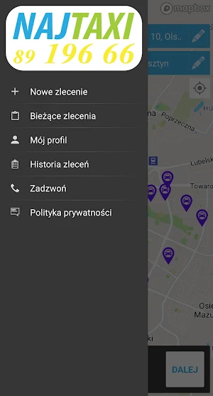 Naj Taxi Olsztyn Screenshot 3
