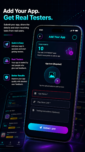 12 Testers - RealAppTesters Screenshot 1