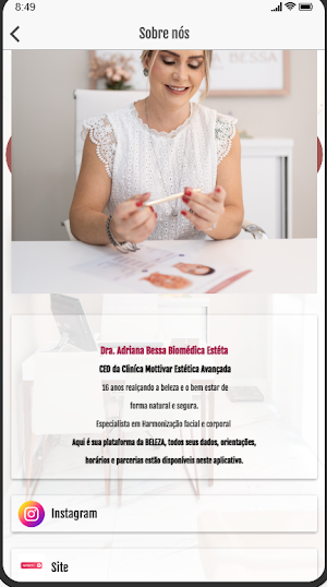 Clínica Adriana Bessa Screenshot 1