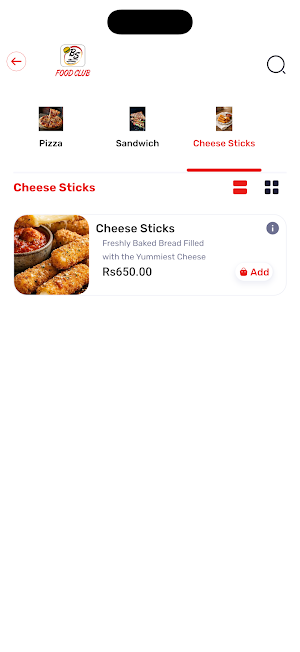 BS Food Club Screenshot 2