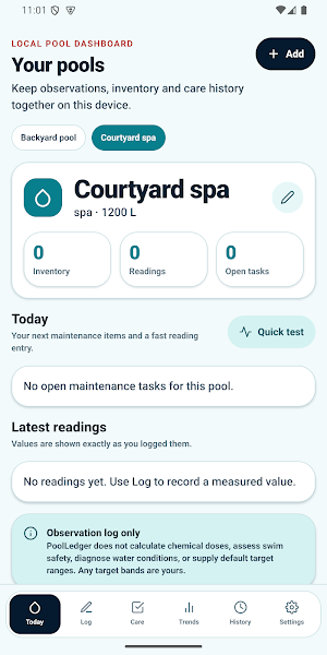 PoolLedger Pool Tracker Screenshot 3
