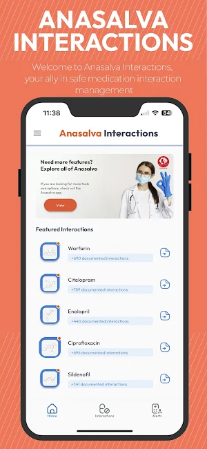 Anasalva Interactions Screenshot 0