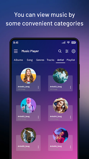 Music Player for Galaxy - S20 Music Player Screenshot 2