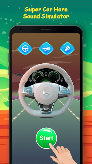 Luxury Car Horn Simulator, Ringtones Screenshot 2