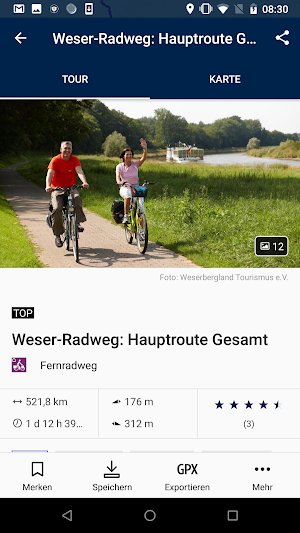 Weserbergland – Urlaubsplaner Screenshot 3