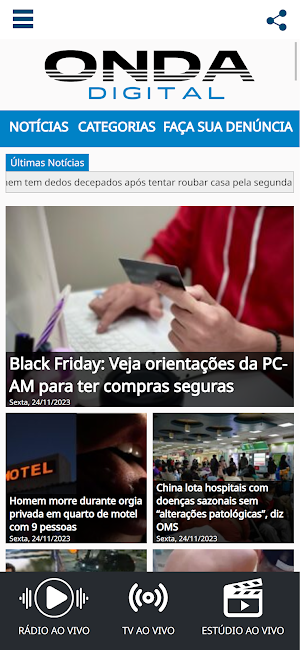Rede Onda Digital Screenshot 0