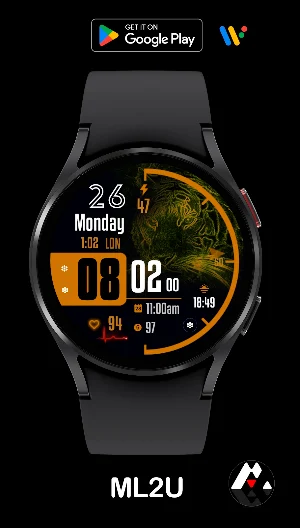 ML2U 196 Watch Face Screenshot 2