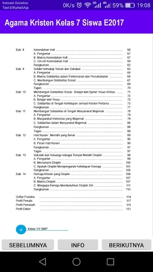 Agama Kristen Kelas 7 Siswa E2017 Screenshot 3