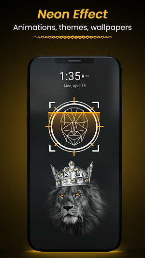 Face Lock Animation Live 4k Screenshot 2