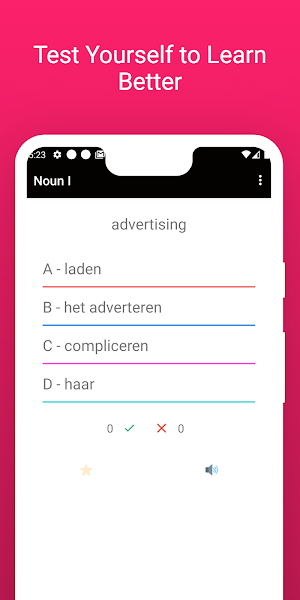 Practice English Dutch Words Screenshot 3