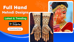 Full Hand Mehndi Designs Screenshot 0
