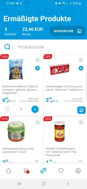 Mix Markt Express Screenshot 3