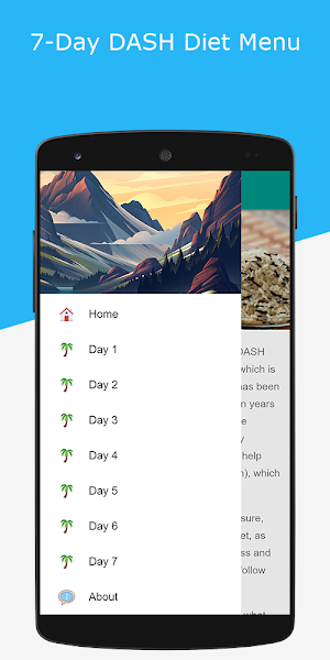 The DASH Diet - Guide & Meal Screenshot 0