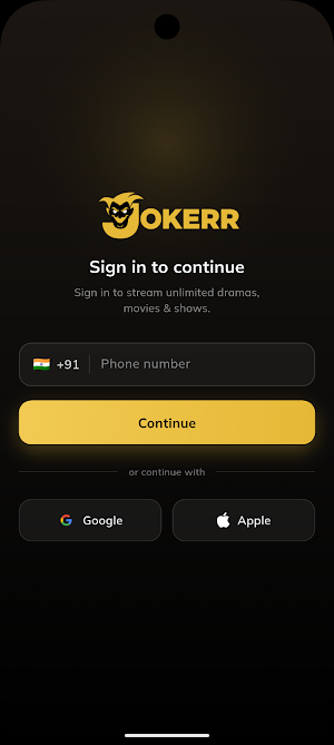 Jokerr: Movies & Web Series Screenshot 2