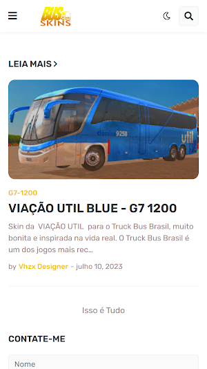 Skins Bus Sim Brasil BSB Screenshot 0