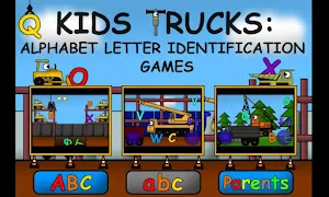 Kids Trucks: Alphabet Games Screenshot 0