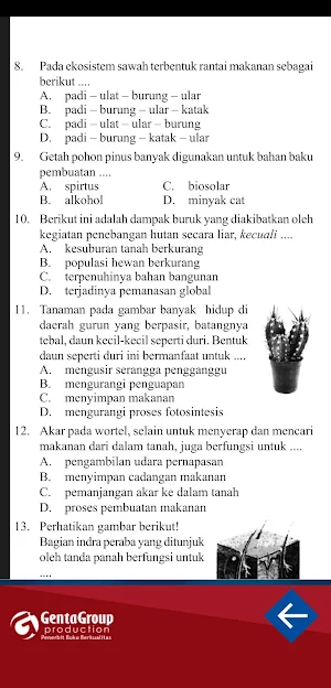 BANK SOAL Ujian SD Screenshot 2