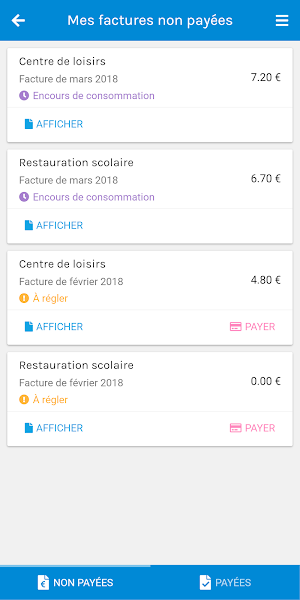 myPérischool Screenshot 3