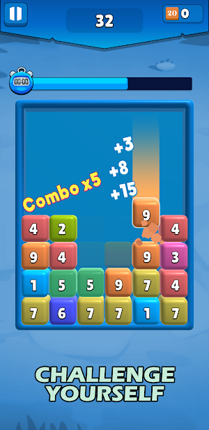 Merge Cube Blob : Game 3D Screenshot 1
