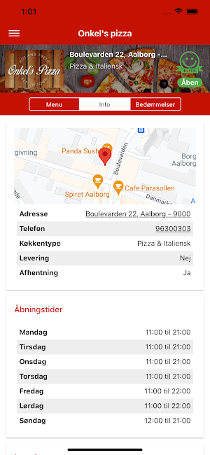 Onkel's pizza Screenshot 1