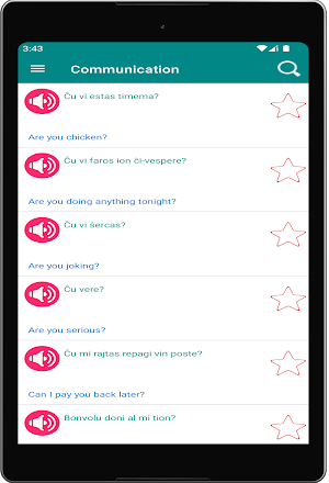 Communicate Esperanto Screenshot 3