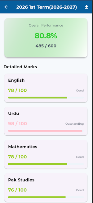 Pearl School System Screenshot 2
