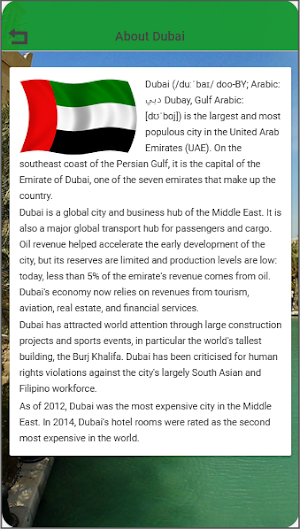 Dubai Hotel Booking Screenshot 1