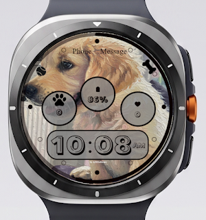 Golden Retriever Watch Face Screenshot 0