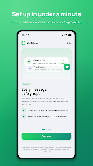 WhatsBack: Message Recovery Screenshot 2