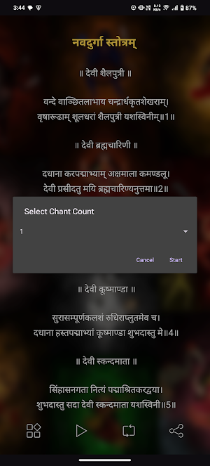 Navdurga Stotram With Audio Screenshot 2