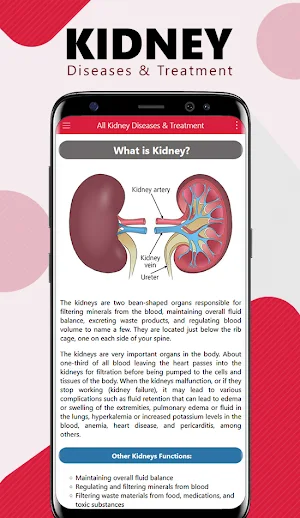 Kidney Diseases and Treatment Screenshot 2