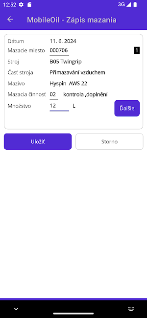 MobileOil Screenshot 1