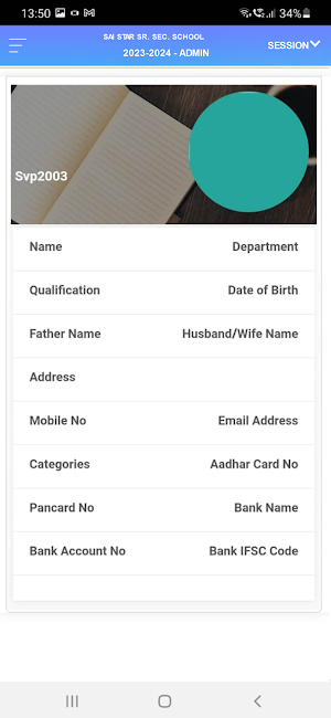 SAI STAR SCHOOL TEACHER APP Screenshot 3
