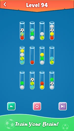 Bubble Sort puzzle-Sort Ball P Screenshot 2