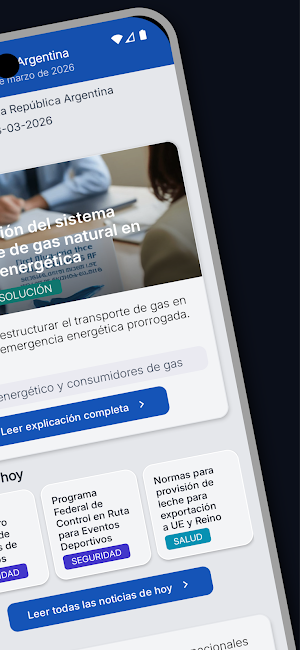 Boletín hoy Screenshot 1