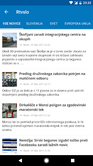Slovenia News (Novice) Screenshot 1