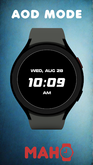 MAHO013 Wear OS Watch Face Screenshot 3