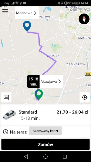 Łappka Taxi Screenshot 3