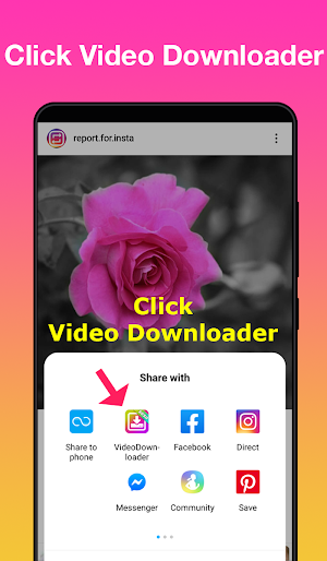 Video downloader for Instagram 2020 - Repost IG Screenshot 1