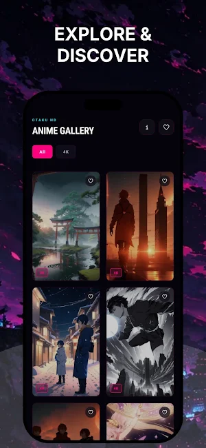 Anime Wallpaper HD 4K Screenshot 1