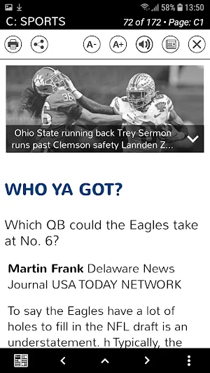 Bucks County Courier Times Print Edition Screenshot 1