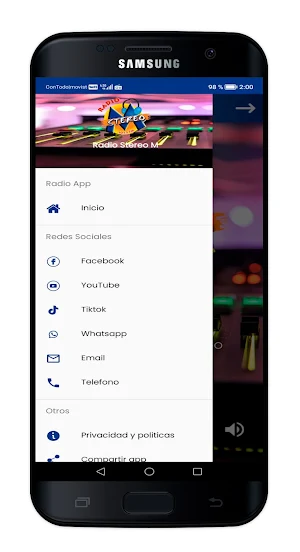 Radio Stereo M Screenshot 2