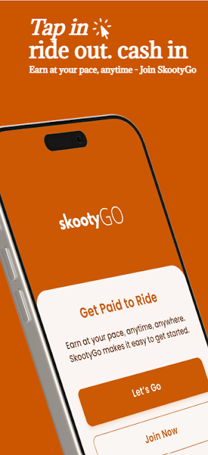 SkootyGo - Drive. Earn. Repeat Screenshot 0