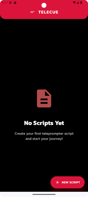 Telecue-teleprompter for video Screenshot 1
