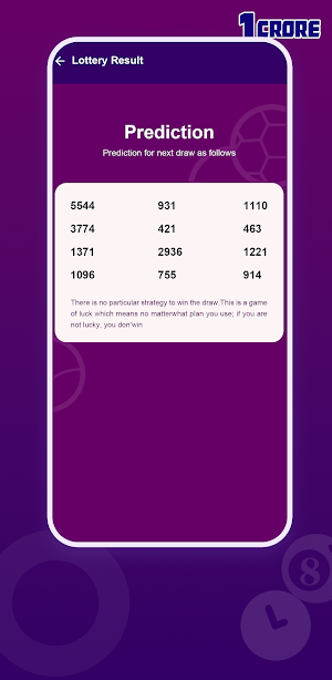 Dear Result Luckyday Screenshot 2