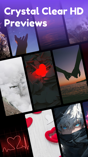 GlowWall: 4K & 3D Wallpapers Screenshot 1