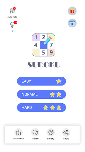 Sudoku - Exploration Puzzle Screenshot 0